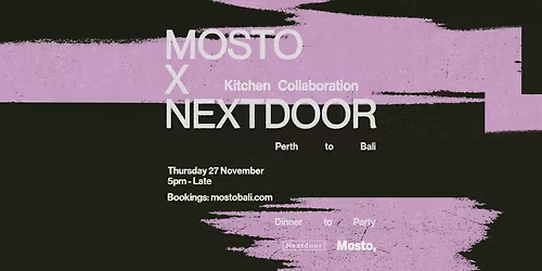 Mosto x Nextdoor