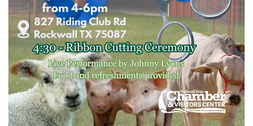 Leadership Rockwall Ribbon Cutting - Agri-Innovation Barn