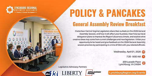 Policy & Pancakes: General Assembly Review Breakfast