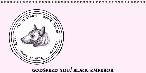 Godspeed You! Black Emperor (support: Kristof Hahn)