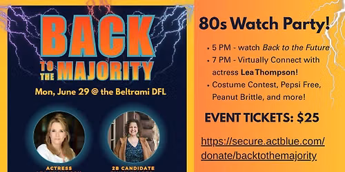 Back to the Majority 80s Watch Party!