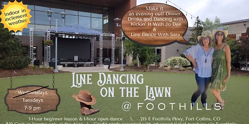 Line Dancing on the Lawn