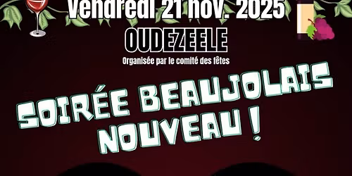 Soir\u00e9e Beaujolais Nouveau