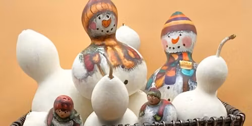 Snowman Painting Class