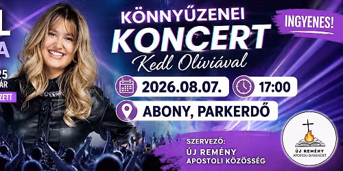 Kedl Ol\u00edvia koncert