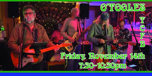 TCFB Closing out 2025 at O'Toole's.