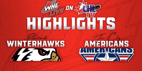 Tri-City Americans at Portland Winterhawks