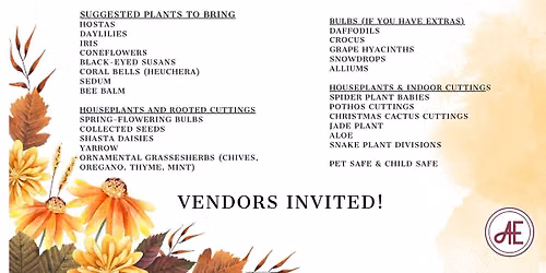 Fall Plant Sale & Swap