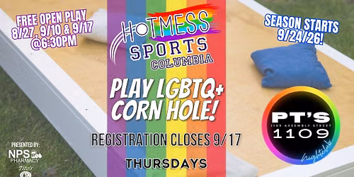 HotMess Sports Columbia: Free Corn Hole Open Play