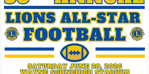 50th Annual Lions All-Star Football
