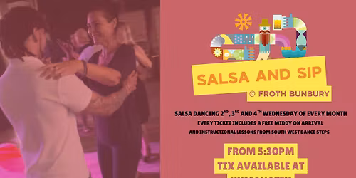 Salsa and Sip - Froth Bunbury