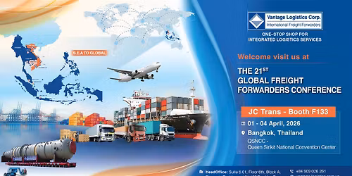 Welcome to Vantage Logistics Booth at JC TRANS Conference 2026