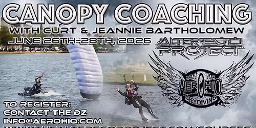 ALTER EGO CANOPY COURSES! 