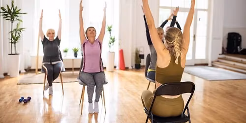 CHAIR YOGA, supported movement for those seeking a gentler practice 