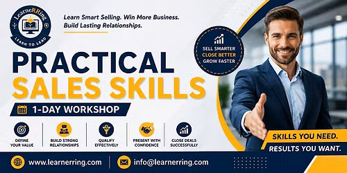 Practical Sales Skills 1-Day Workshop