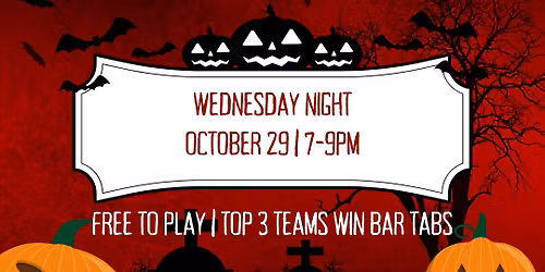 \ud83d\udcda\ud83c\udfac Spooky Literature & Movie Trivia Night \ud83d\udc7b