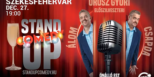 SZ\u00c9KESFEH\u00c9RV\u00c1R - Orosz Gyuri: \u00c1lomcsapda - Vadonat\u00faj \u00f6n\u00e1ll\u00f3 est turn\u00e9! - El\u0151szilveszteri Show