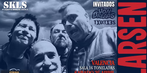 LARSEN en Valencia. Sala 16 toneladas