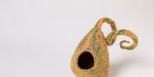 Wet Felted Pod Workshop with Allison Weeden at Edison Hills