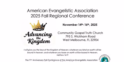 Advancing the Kingdom Conference