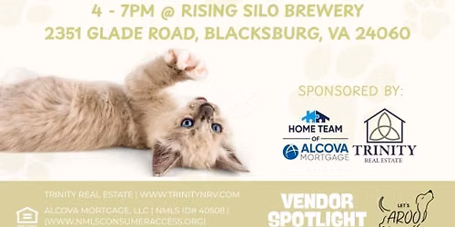Pours for Paws: Food & Supply Drive for the Radford Animal Shelter