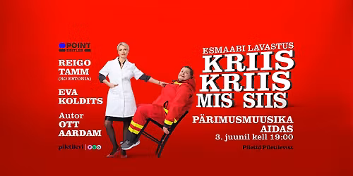 Reigo Tamm ja Eva Koldits "Kriis Kriis Mis Siis" Viljandis 