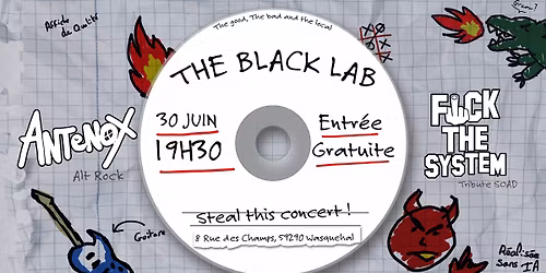 ANTENOX + F#CK THE SYSTEM \u2022 THE BLACK LAB \u2022 Gratuit