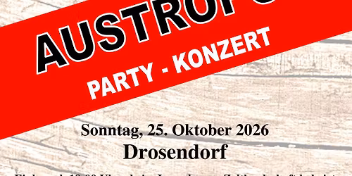 Austropop Party - mit Live Band A3 Filterlos