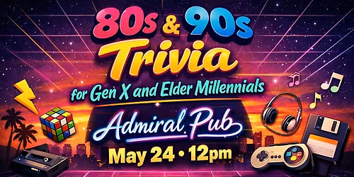 80s & 90s Trivia for Gen X and Elder Millennials