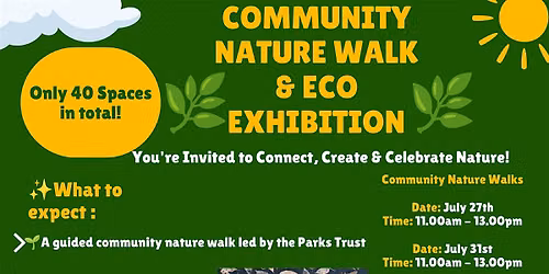 Community Nature Walk, Eco Workshop & Eco Exhibition
