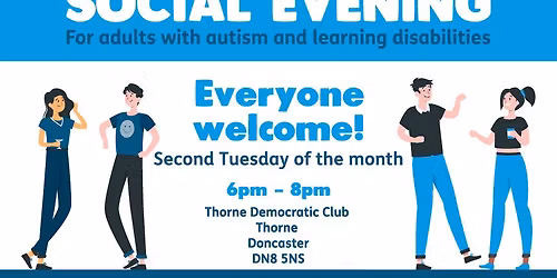 Social Evening (For adults with autism and learning disabilities) - Thorne