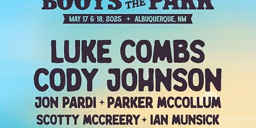 Boots In The Park: Jon Pardi  Scotty McCreery  & Jackson Dean