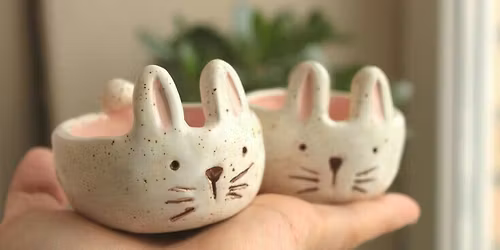 Clay Easter Bunnies for Kids- Sunday 15th March 10.30am-12pm