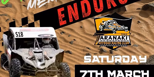 Gavin Frost Memorial Enduro 2026