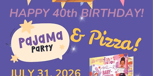 The Babysitters Club Pajama & Pizza Party