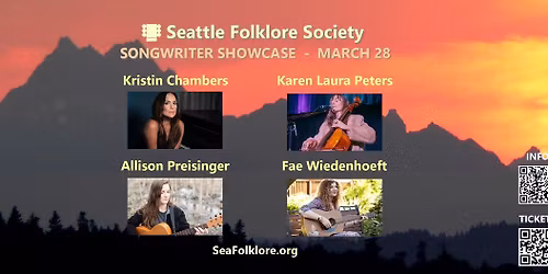 Local Songwriter Showcase: Kristin Chambers, Karen Laura Peters, Allison Preisinger, Fae Wiedenhoeft