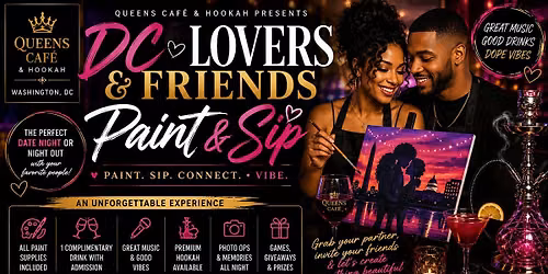 DC LOVERS & FRIENDS PAINT & SIP