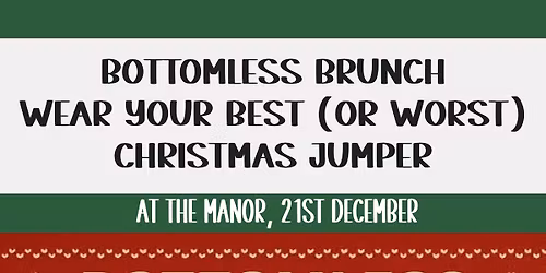 Christmas \ud83c\udf85\ud83c\udffc Bottomless Brunch.