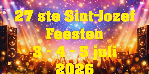 27ste Sint Jozef Feesten 2026 