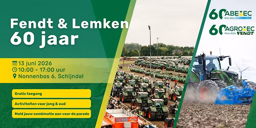 Abemec \u2013 Agromec: 60 jaar Fendt en Lemken