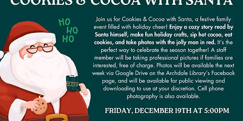 Cookies & Cocoa with Santa