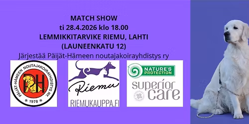 MATCH SHOW, Lahti