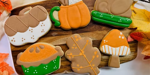 Retro Thanksgiving Dinner Cookie Decorating Class