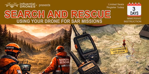 3 DAY: Search and Rescue UAS Course