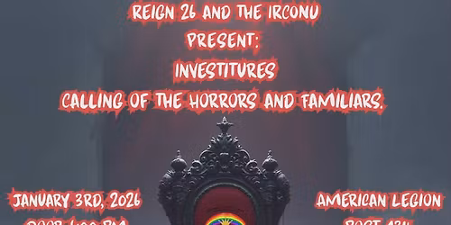 Reign 26 Investitures