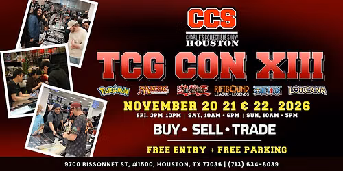 Houston TCG Con XIII