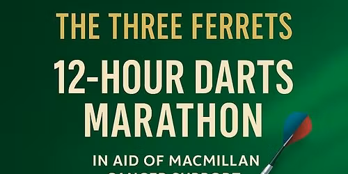 12 Hour Darts Marathon for MacMillan