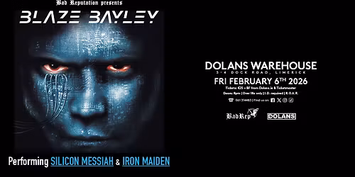 Blaze Bayley - Dolans Warehouse, Limerick, Irl.