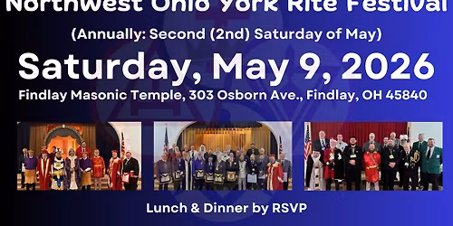 Northwest Ohio York Rite Festival