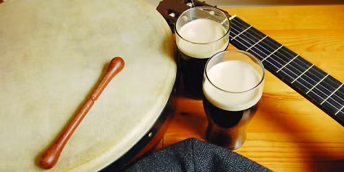 Irish music session at The Wolfhound